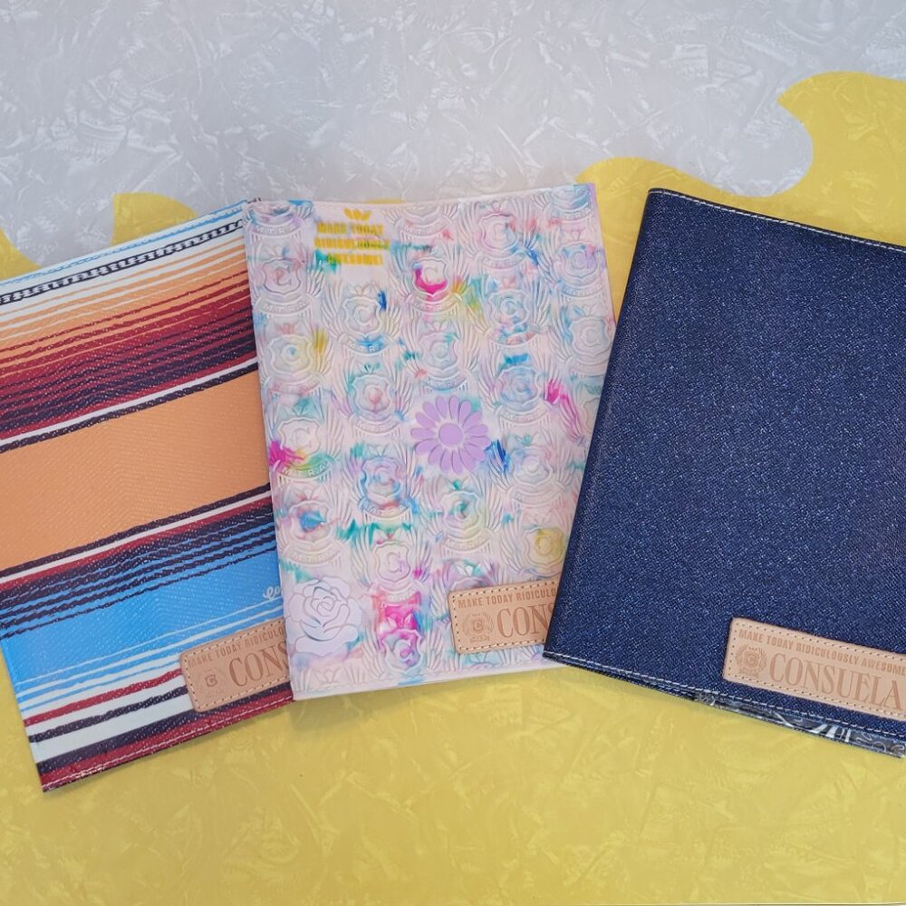 NWOT Consuela Reusable Notebook Covers - 3